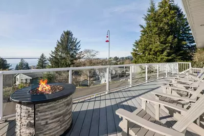 Sitting on the deck soaking up the late afternoon sun was wonderful.  -Heather S.