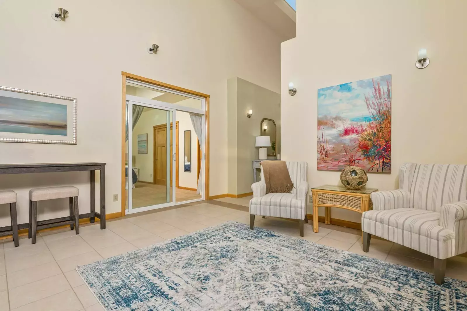 There's plenty of common space at Bay View Villa for everyone to have the best time.