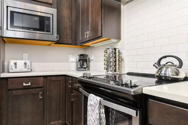 Kitchen well equipped, with necessities already there.  -Jo C.