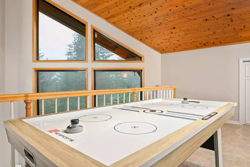 Find out who's the best air hockey player in your family with a championship tournament.