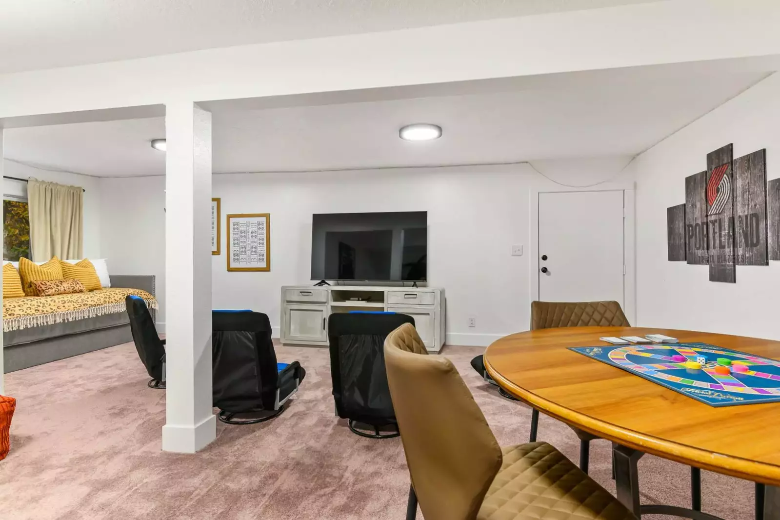 The game room areas were the highlight of the home.  -Robert