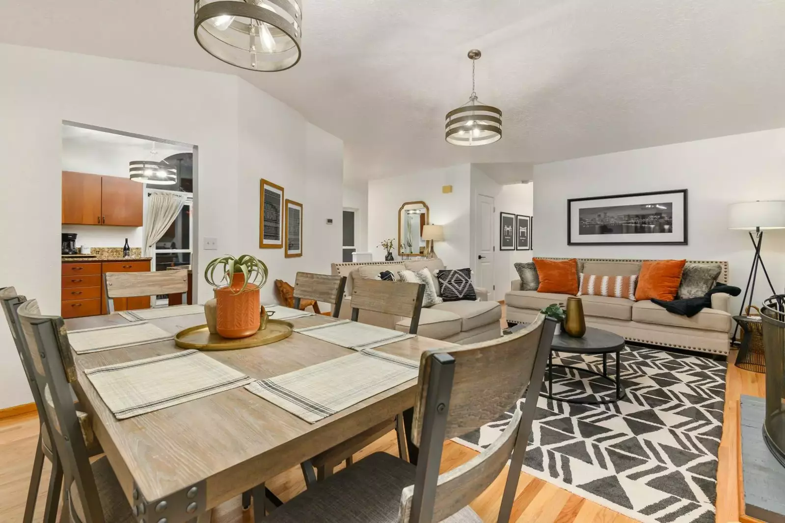 The house is large enough to host a whole family.  -Edward