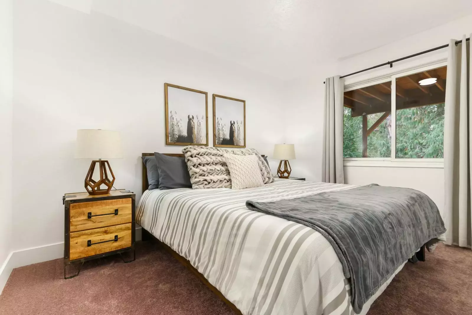 The beds are all updated and incredibly comfortable. It will be a challenge to not sleep in.