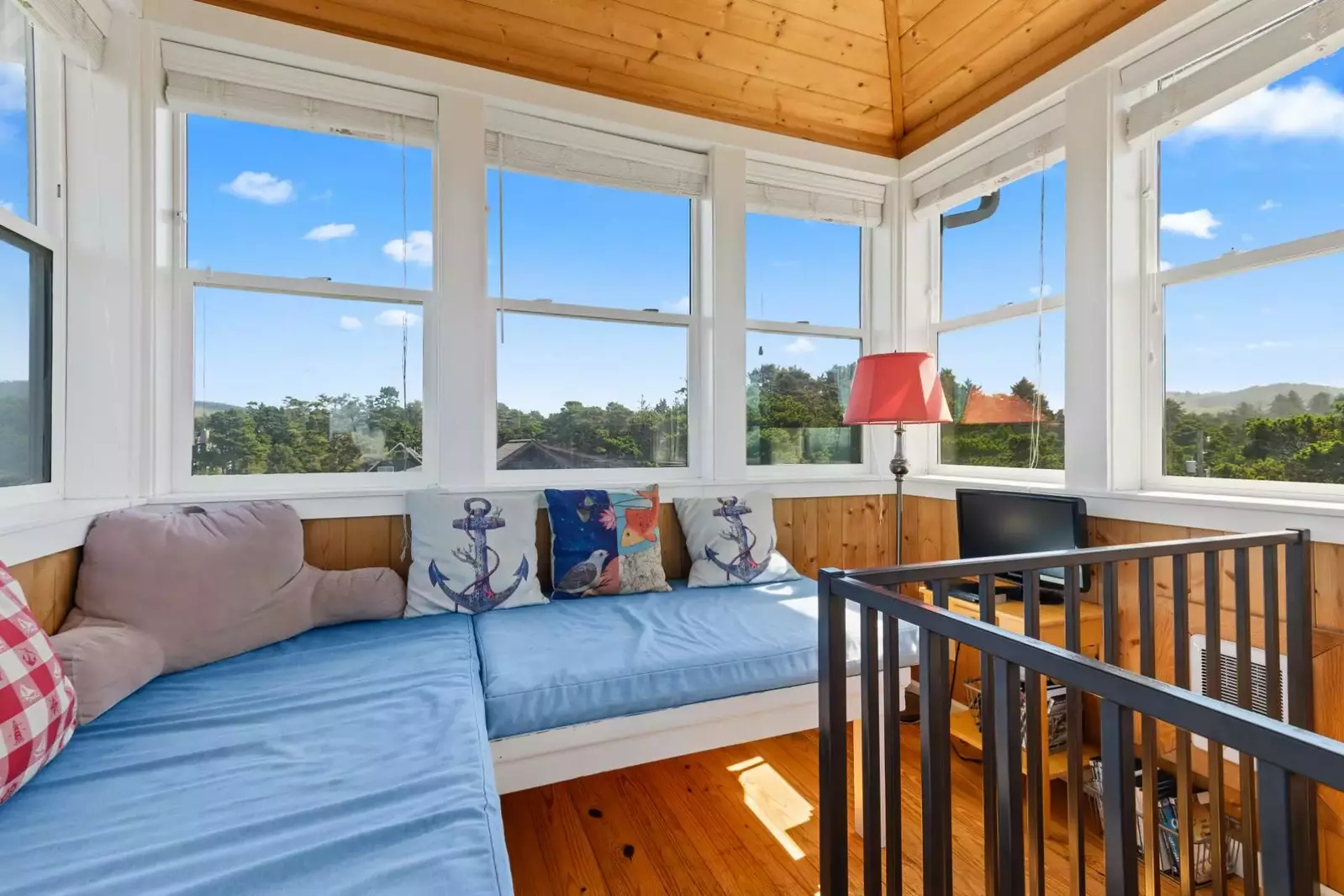 "We LOVED the reading nook up the spiral staircase in the cupola." - Jim M.