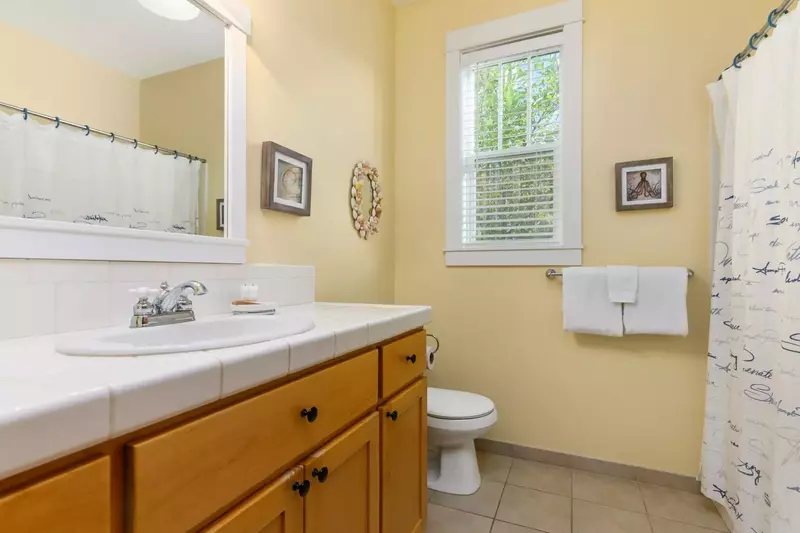 The bathrooms are recently updated, built with care, and have excellent water pressure.