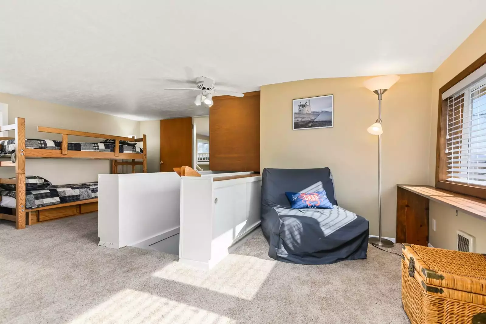 The bunk room is a perfect place for kids and kids at heart!