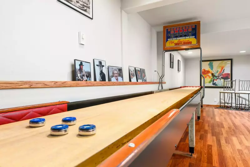 We loved the downstairs game room, you can really lose track of time in there while having fun!  -Julia