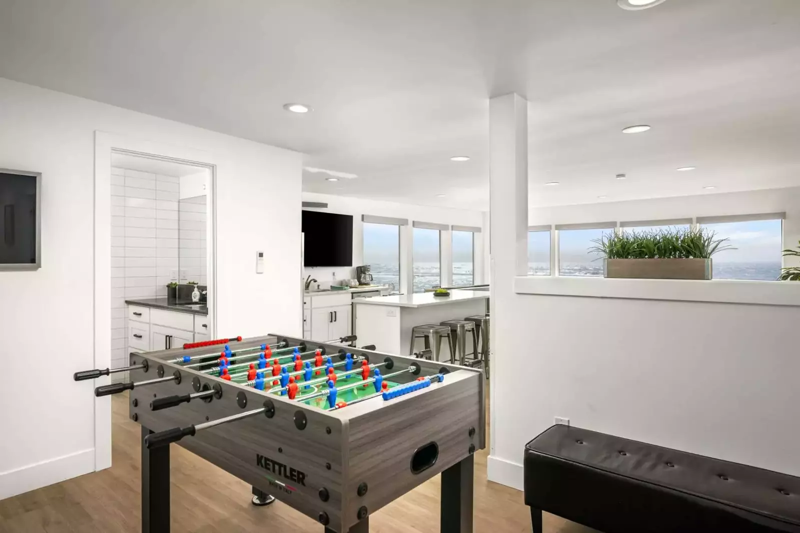 Find out who's the best foosball player in your family with a championship tournament.