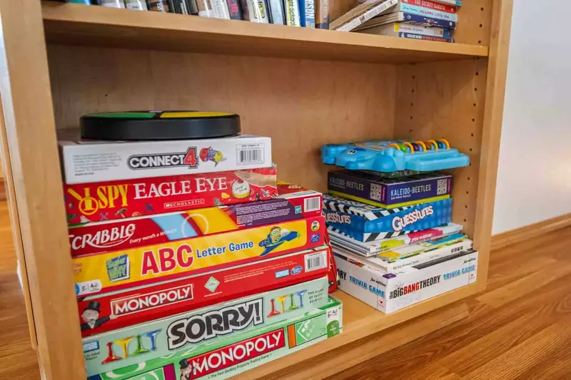 Host a game night with Dogwood Villa's game library.
