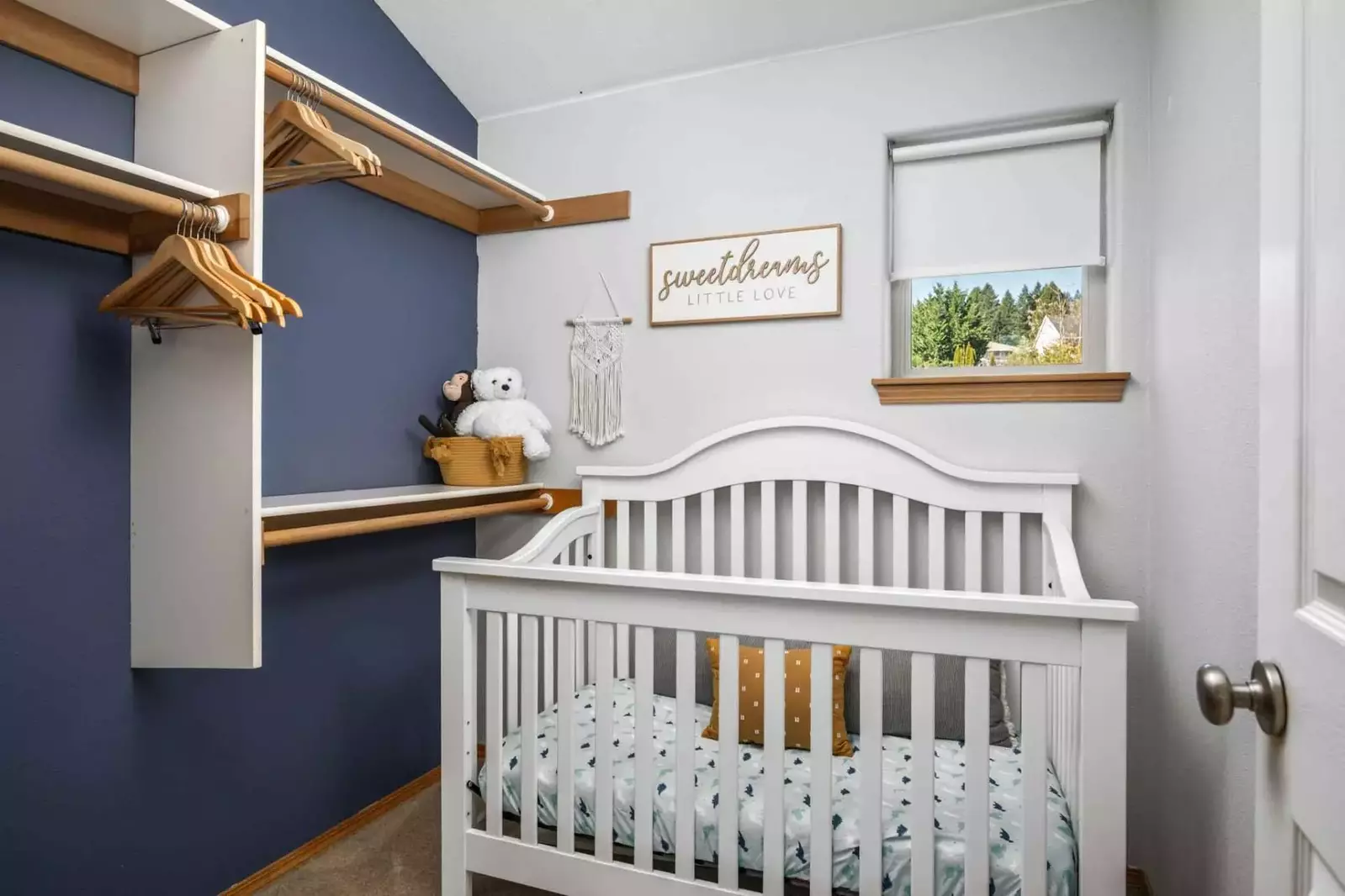 This room as a crib.