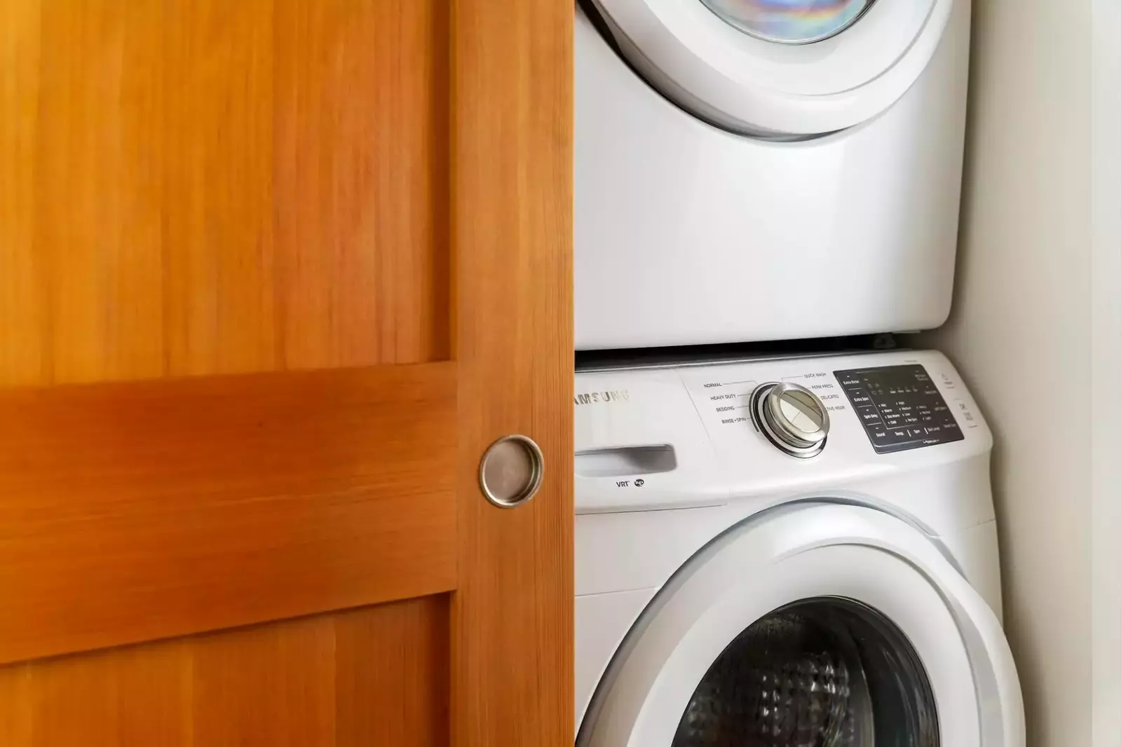 Very quiet and cozy and the ability to do laundry is always appreciated.  -Kathleen