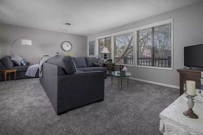 Especially enjoyed relaxing In the living room and looking out the windows at the beautiful trees.  -Dennis B.