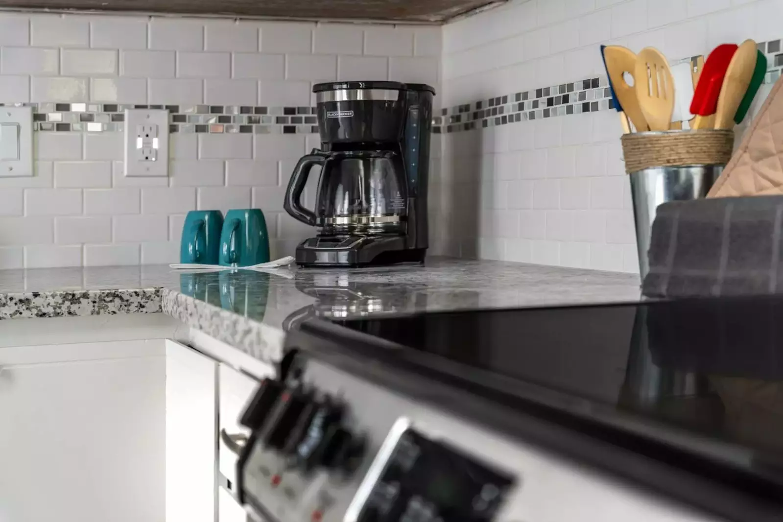 A well equipped kitchen. -Jeffrey H.