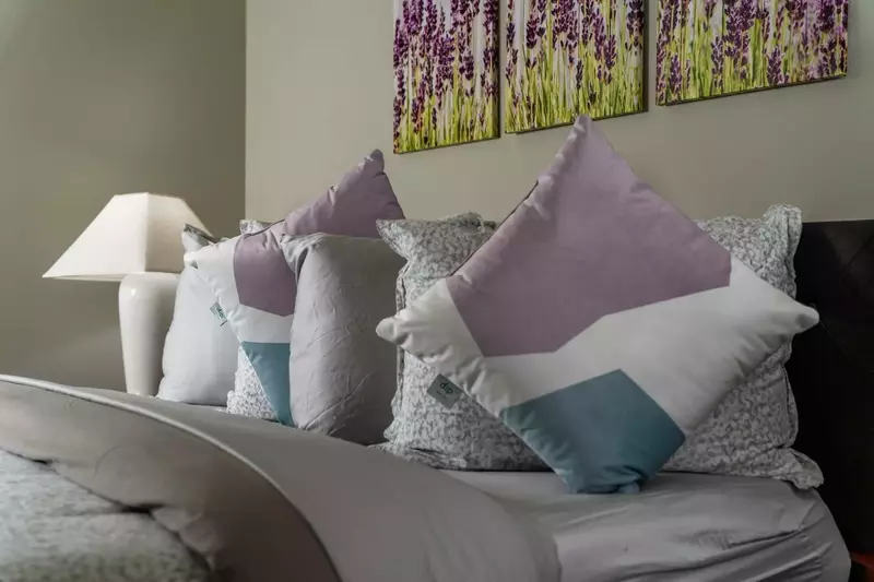 Comfortable beds and linens.  -Lisa