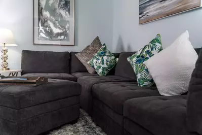 The place is as pictured! Very beautiful! Spacious, and vibrant! Would recommend!  -Kasey