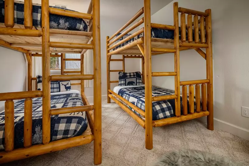 The bunk room is a perfect place for kids and kids at heart!