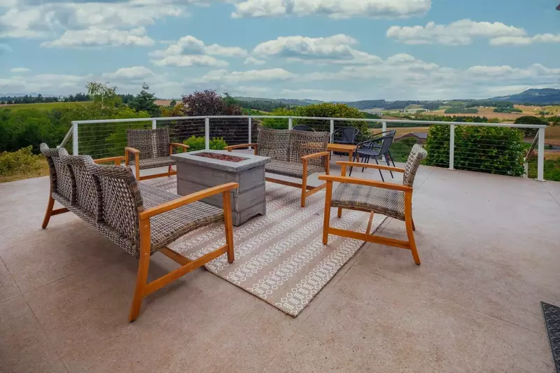 Acres and acres of wonderful land to walk with spectacular views from every level of the house.  -Ziad