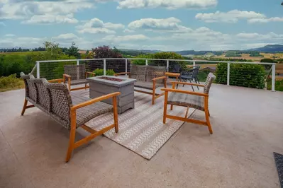 Acres and acres of wonderful land to walk with spectacular views from every level of the house.  -Ziad