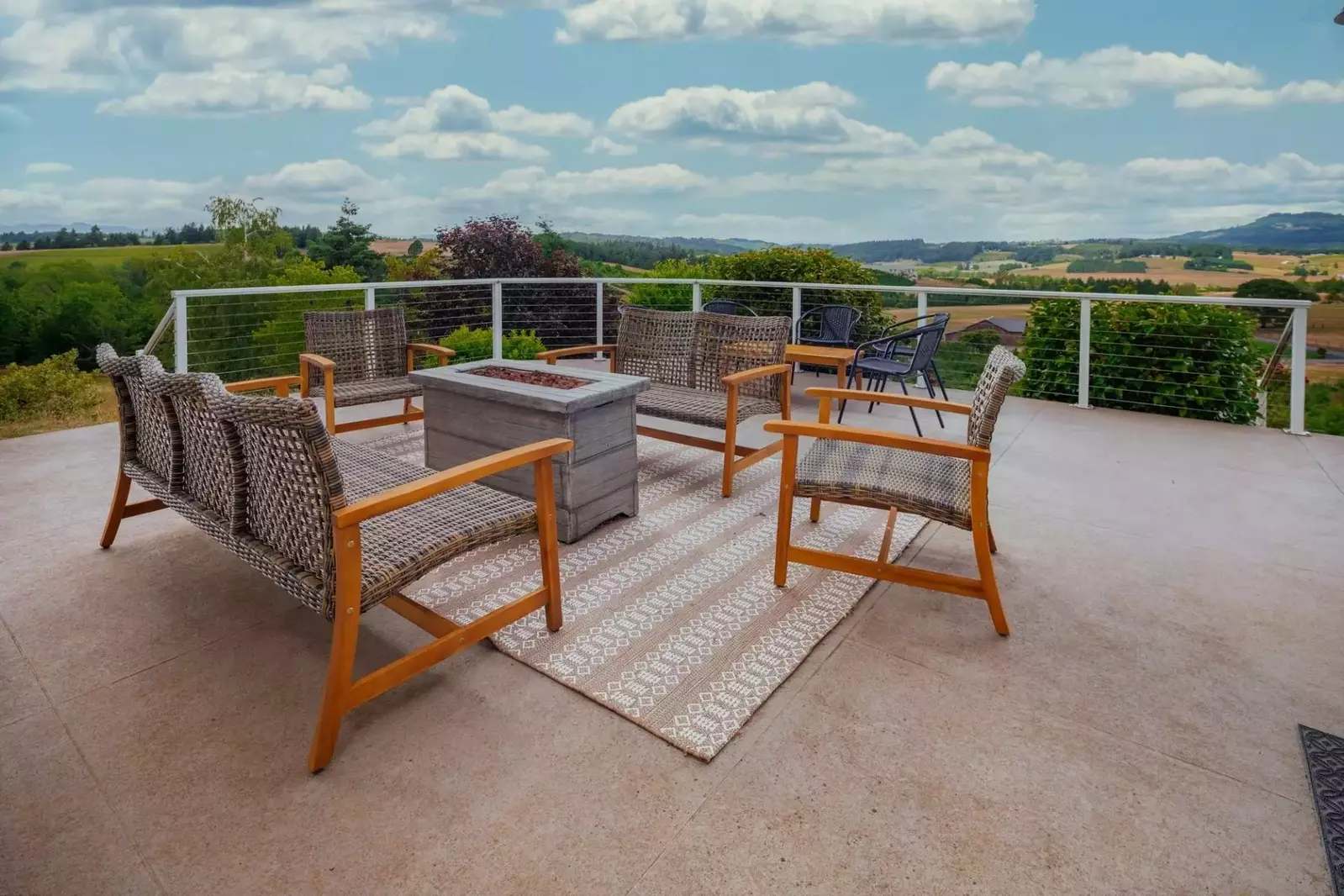 Acres and acres of wonderful land to walk with spectacular views from every level of the house.  -Ziad