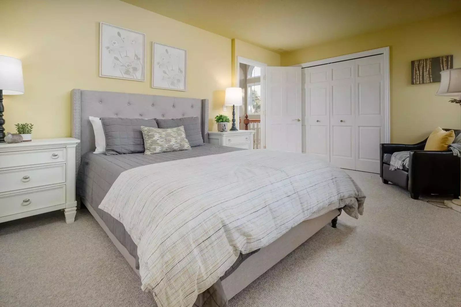 Lots of comfortable rooms to choose from.  -Ziad