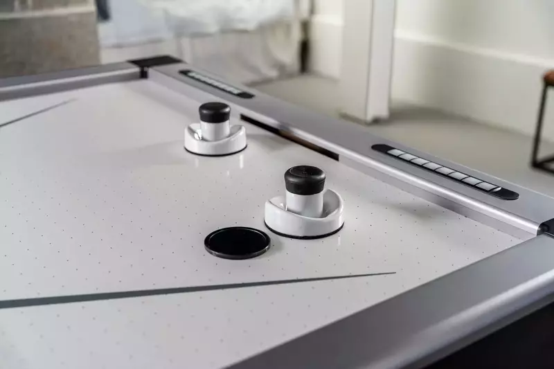 Find out who's the best air hockey player in your family with a championship tournament.