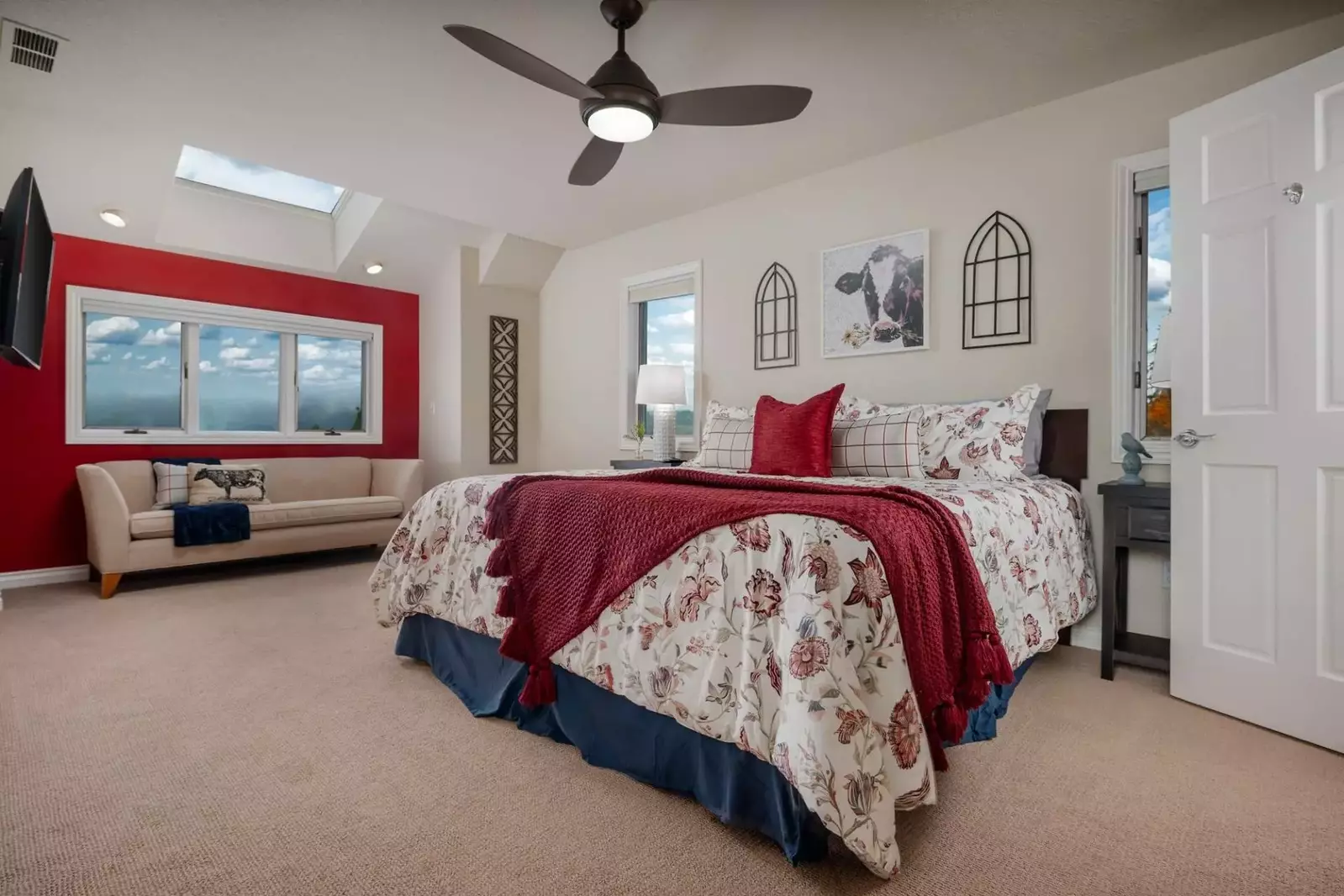 Beds were comfy and linens were super soft.  -Emily