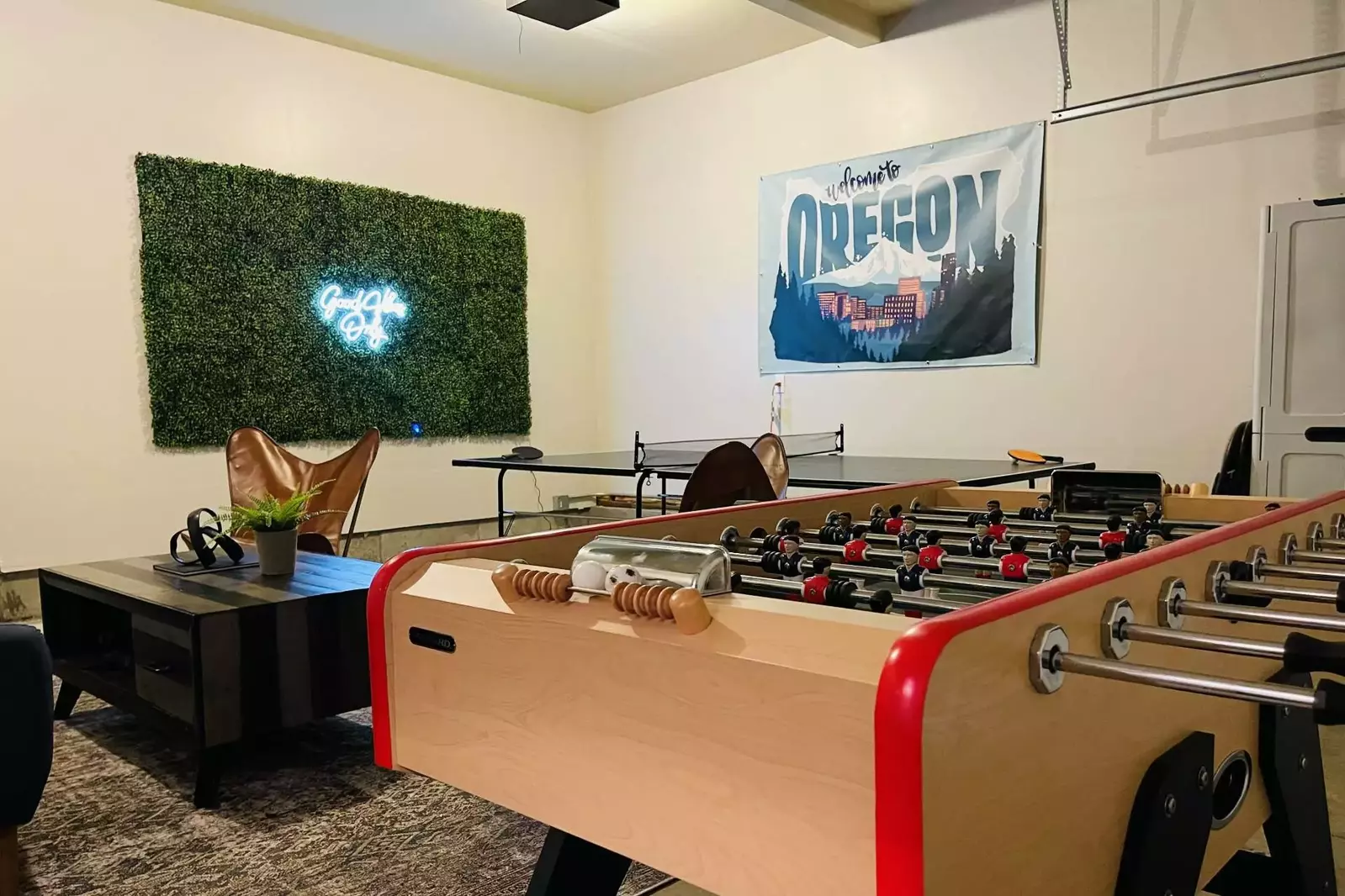 Find out who's the best foosball player in your family with a championship tournament.