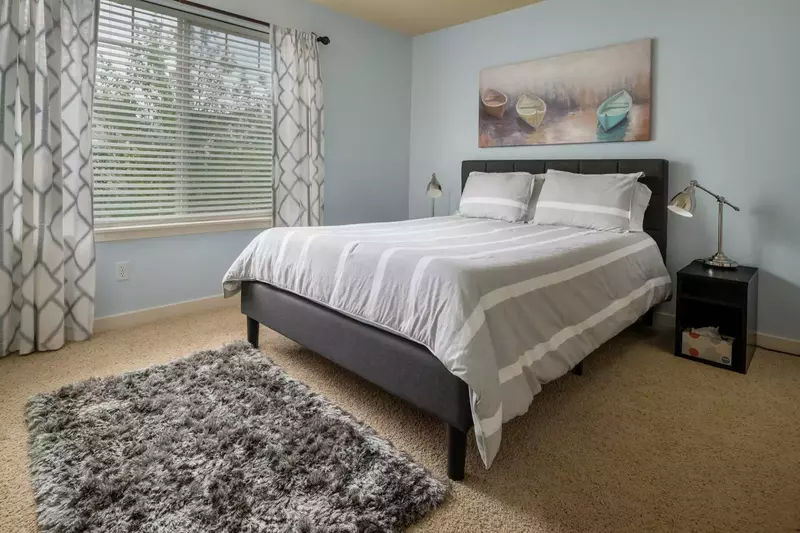 Each spacious bedroom has a different style and feel .. all are incredible.