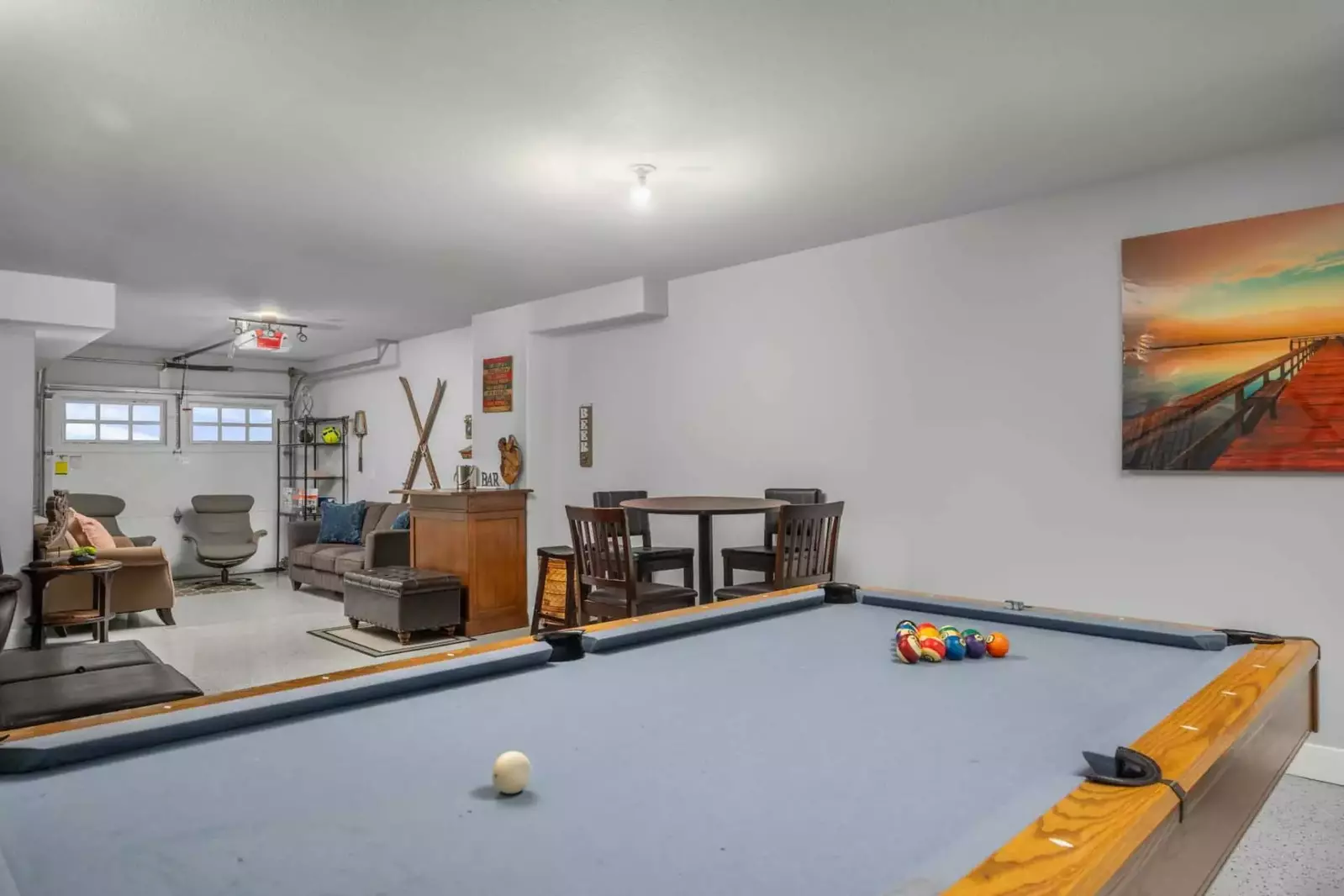 "Nice location, beautiful townhouse. Loved the pool table. Just a few minutes from Washington Square Mall. Would definitely recommend." Sheri