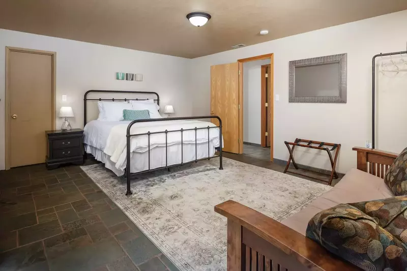 Lots of room in these spacious bedrooms.