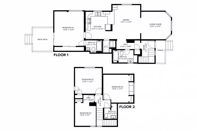 A detailed layout of Gladstone Victorian Villa.
