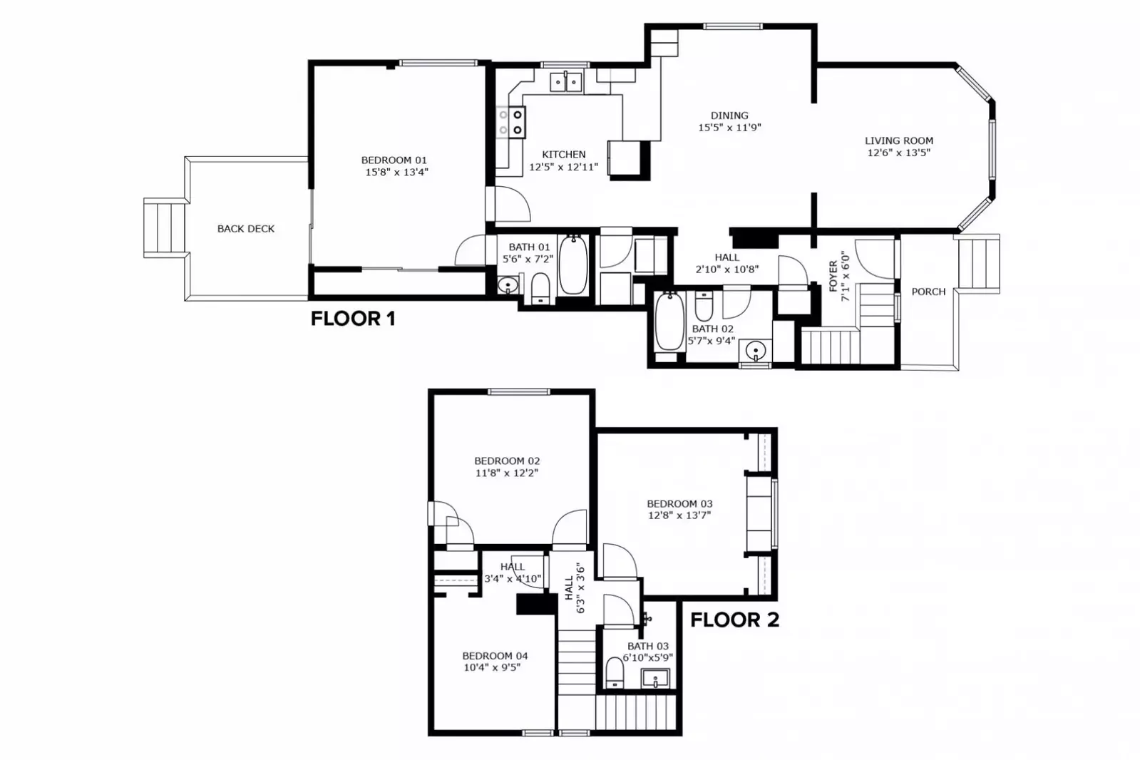 A detailed layout of Gladstone Victorian Villa.