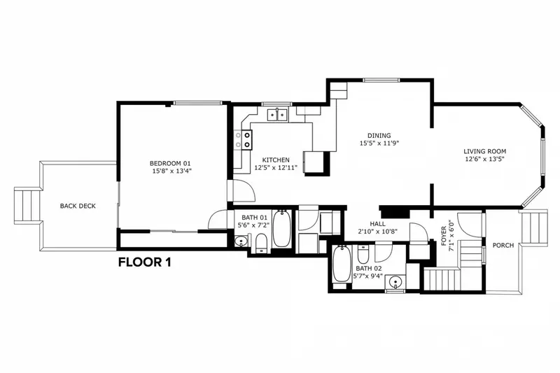 "Has everything you need! Well stocked! Loved the decor in every room! Great walking path down the street too! Would love to book again" - Jackie