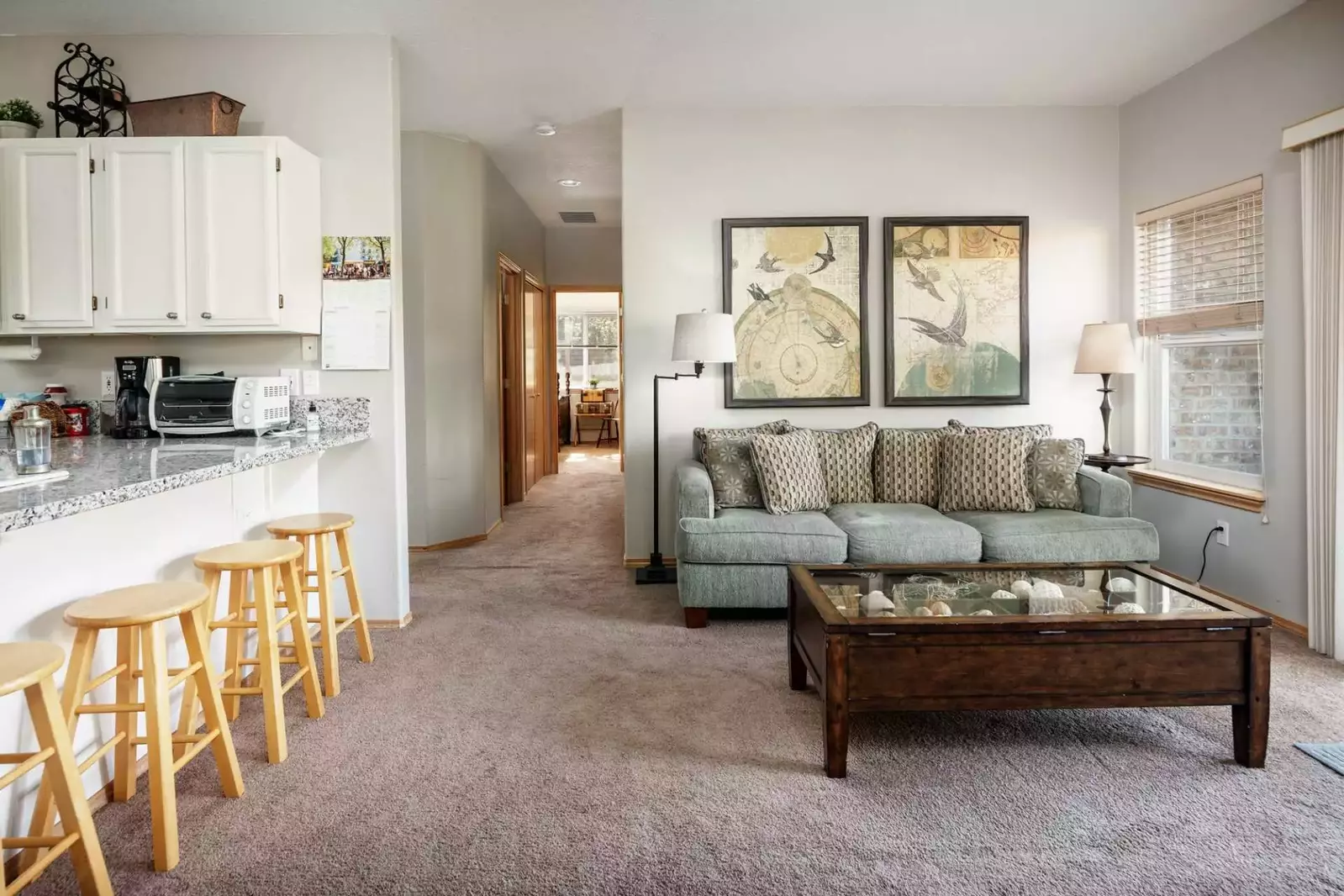 Nice house. Plenty of room, comfortable.   -Cheryl