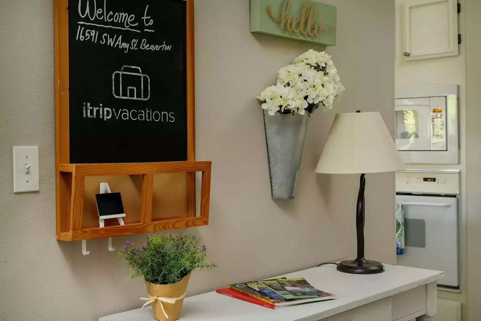 "The deck area was a nice way to get some outdoors time, and we did some short trail walks nearby as well!"  -Rebecca