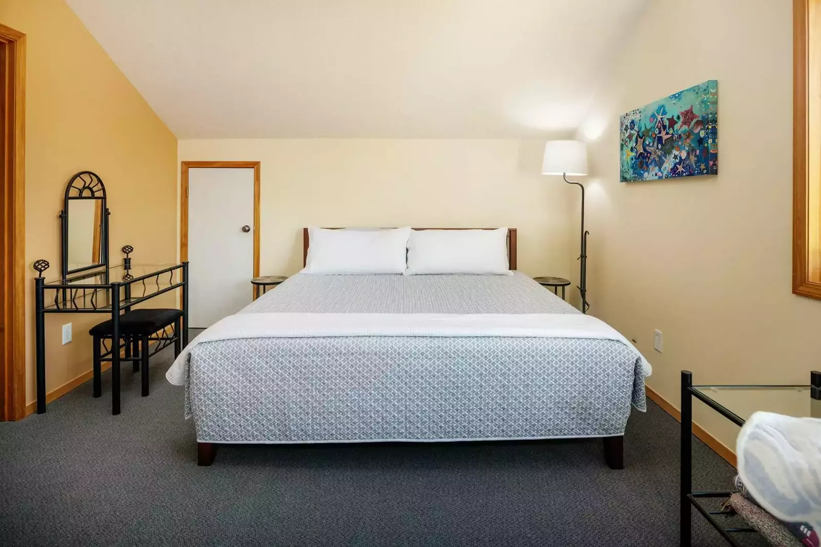 The beds were also very comfortable and the place was clean.  -Mary