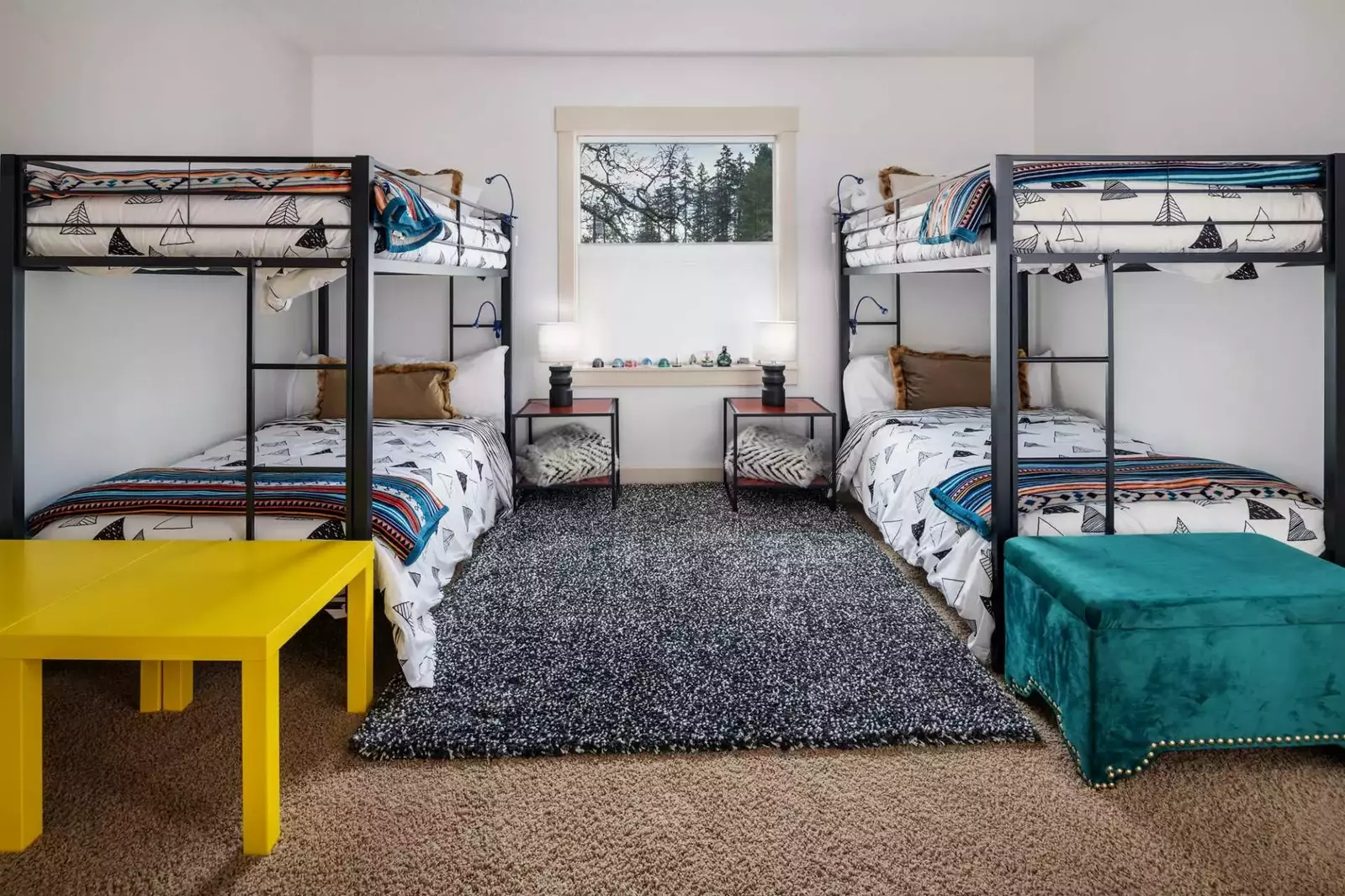 The bunk room is a perfect place for kids and kids at heart!