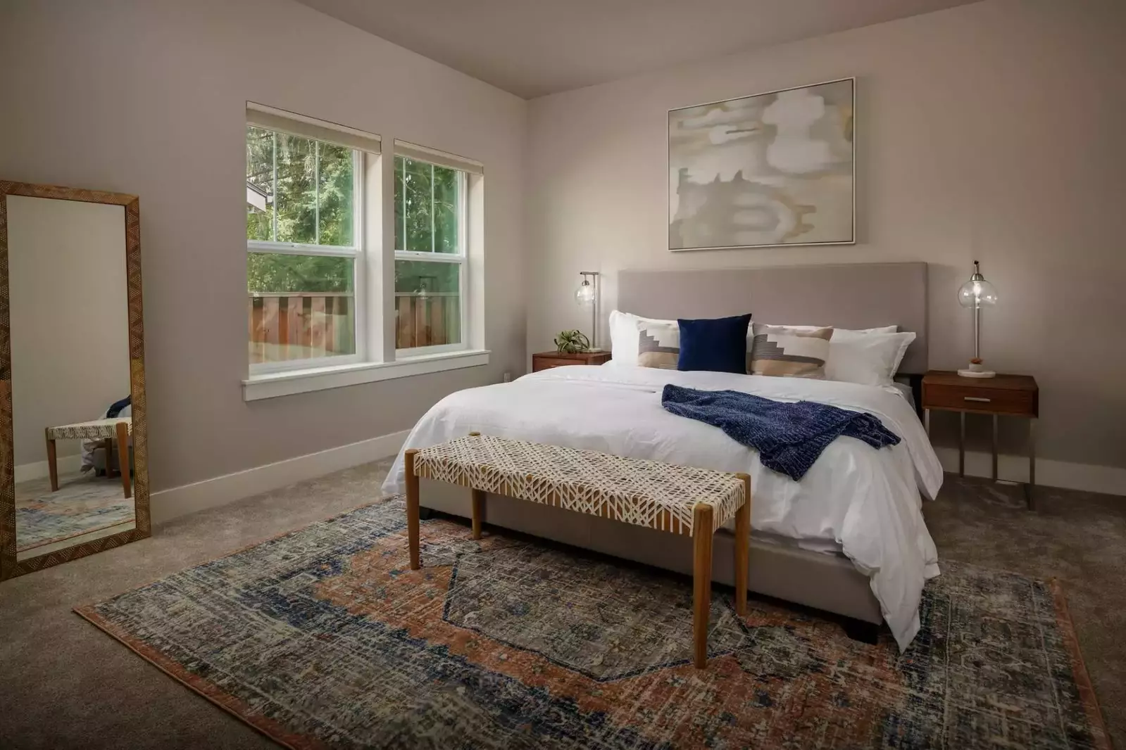 The beds and linens were so comfortable.  -Brenda