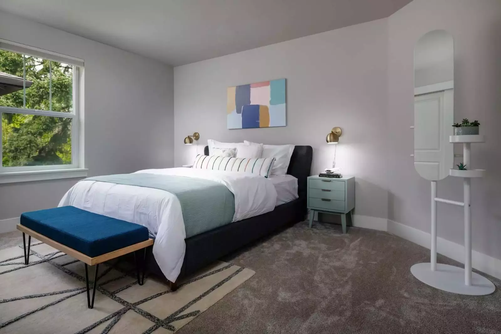 Everything was perfectly comfortable and lovely for our trip to Portland!   -Hilary