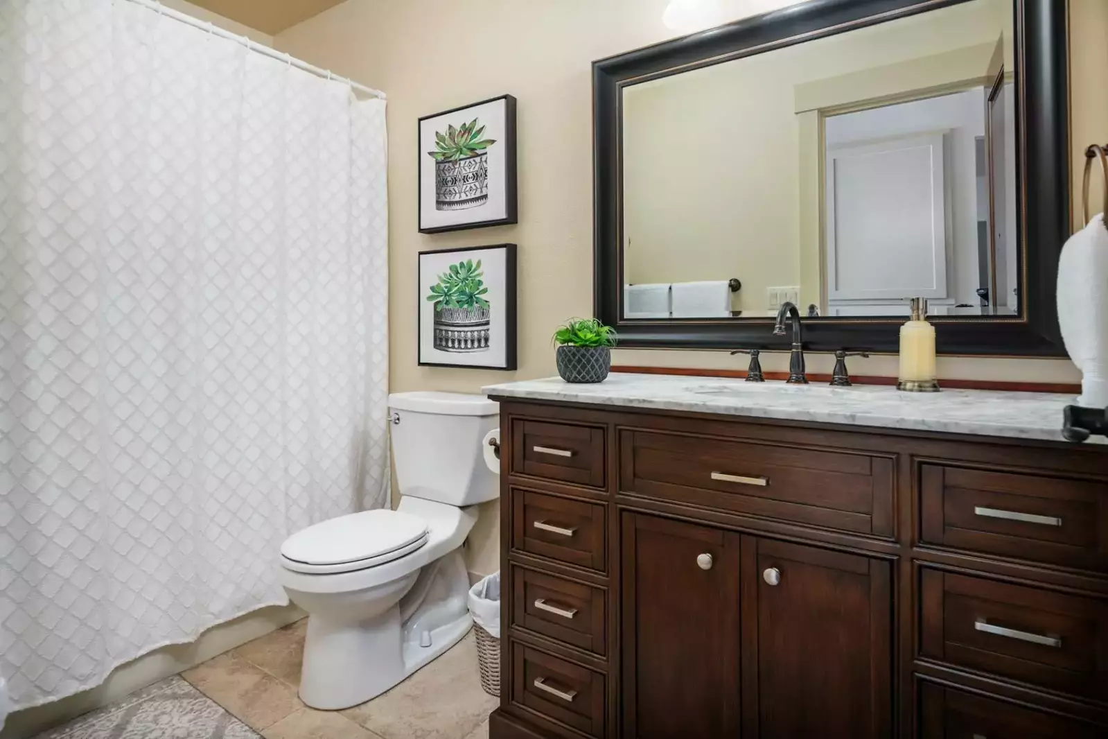 "With so many beds and bathrooms it accommodated the whole crew without anyone feeling on top of each other...Overall an A+ experience." - Ann