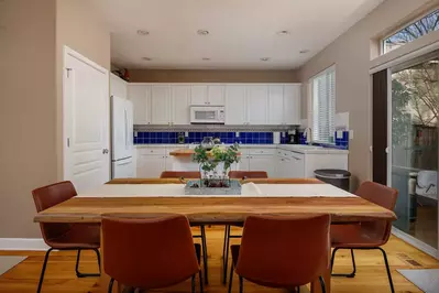 "TONS of space, cozy kitchen, dining, living area." -Michael