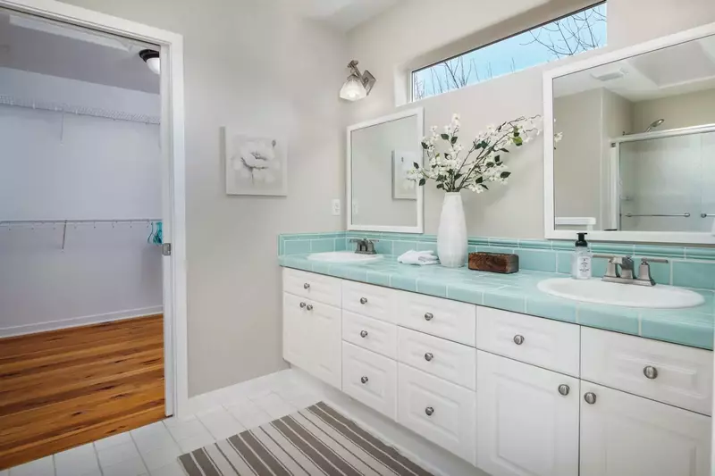 Nice upstairs bedrooms and loved the spacious and bright master bath.  -Tricia M.