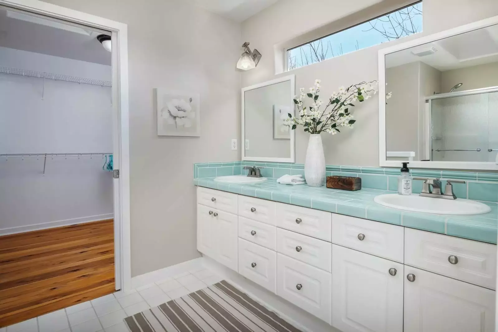 Nice upstairs bedrooms and loved the spacious and bright master bath.  -Tricia M.