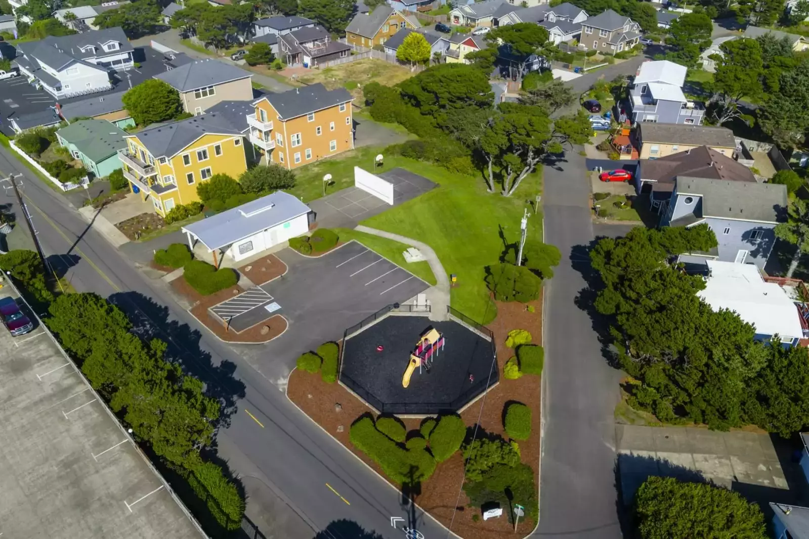 You will have full access to the playground just a few steps away.