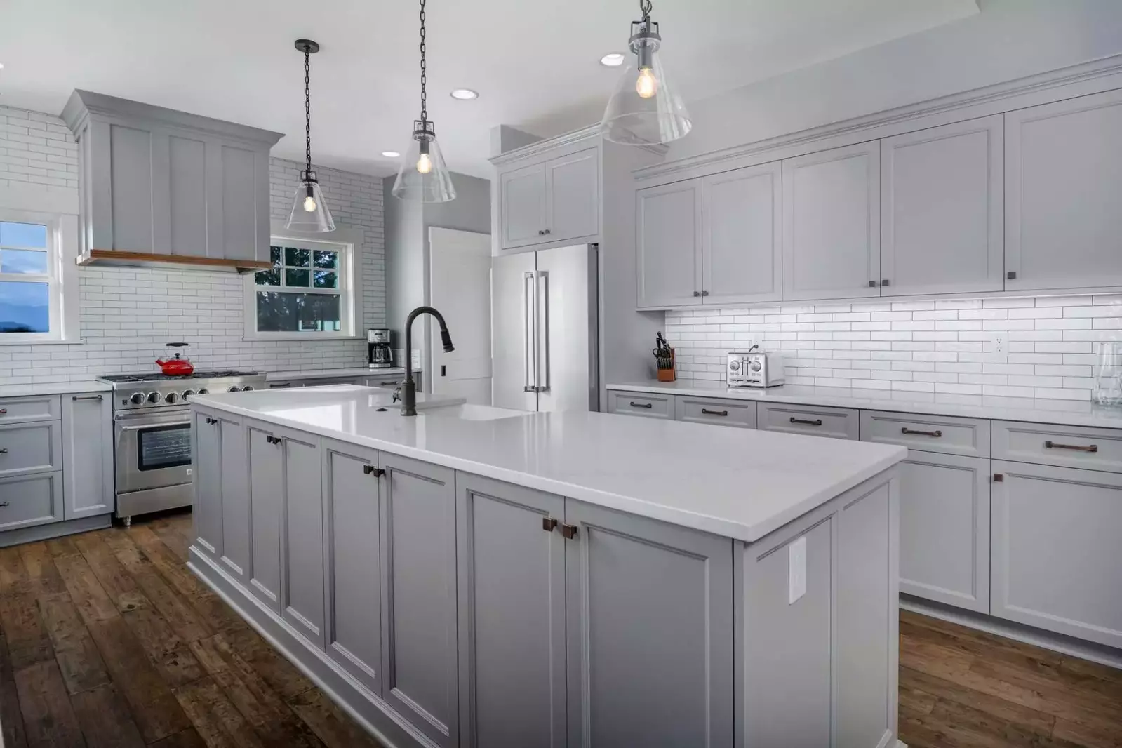 The kitchen was well equipped for cooking and baking. The whole house was clean and comfortable and quiet. -Jessica