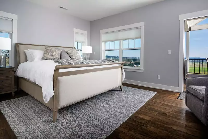 Open up the doors to your balcony and step out to take in the amazing views.