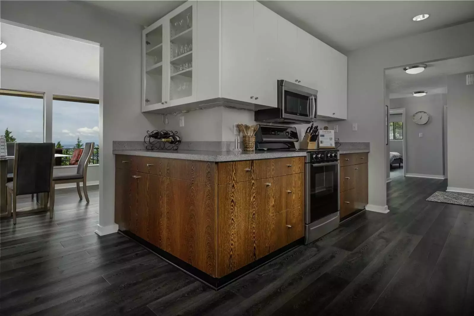 The house was clean, well-stocked, and very comfortable.  -Courtney