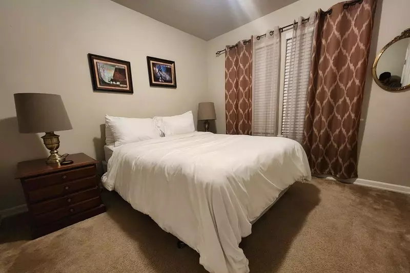 All the beds are updated and incredibly comfortable. Another feature that makes this rental so relaxing!