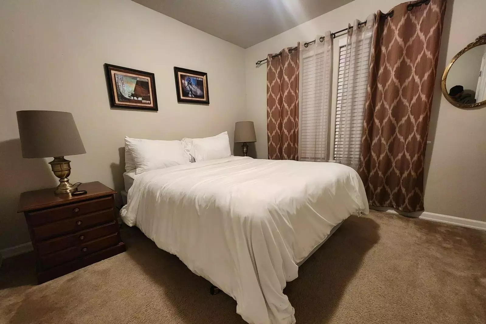All the beds are updated and incredibly comfortable. Another feature that makes this rental so relaxing!