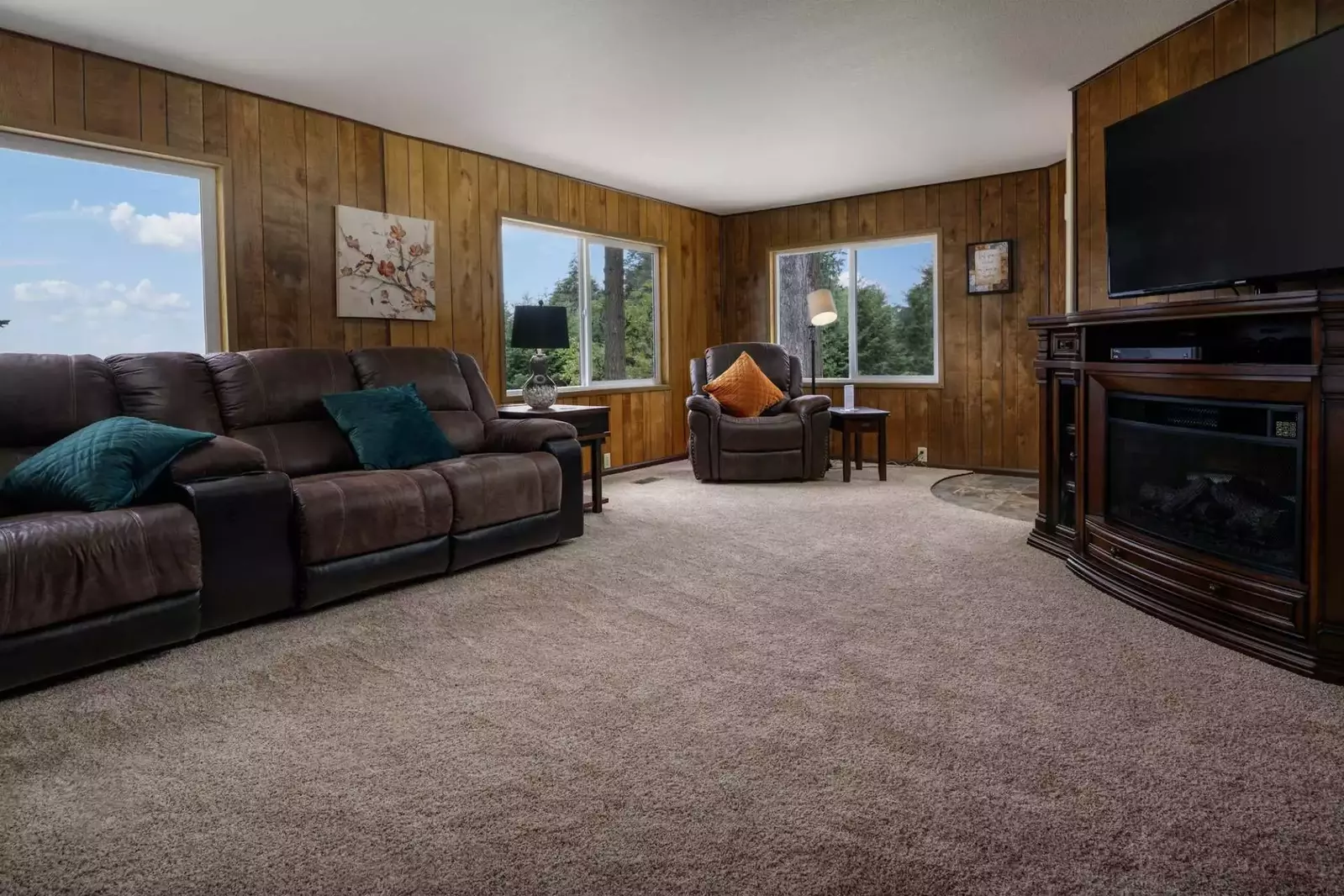 A focus on comfort and relaxation abounds throughout this wonderful guest home.